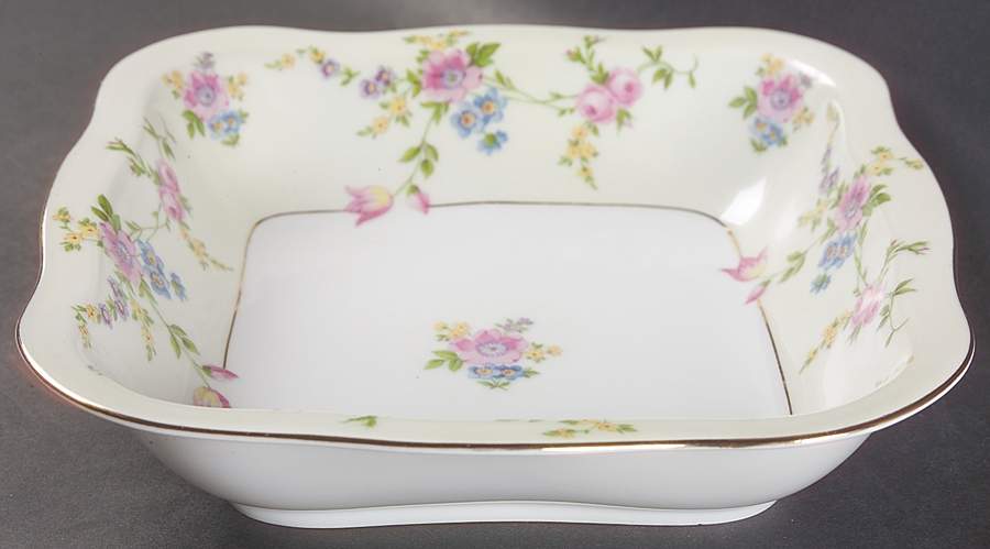 Juliet 9" Square Vegetable Bowl by Baronet-1