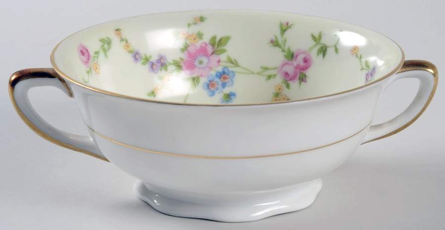 Juliet Footed Cream Soup Bowl by Baronet-1