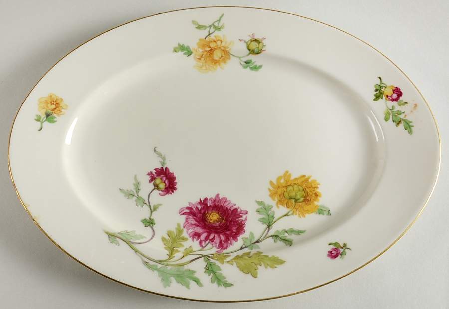 Juliana 11" Oval Serving Platter by Baronet-1