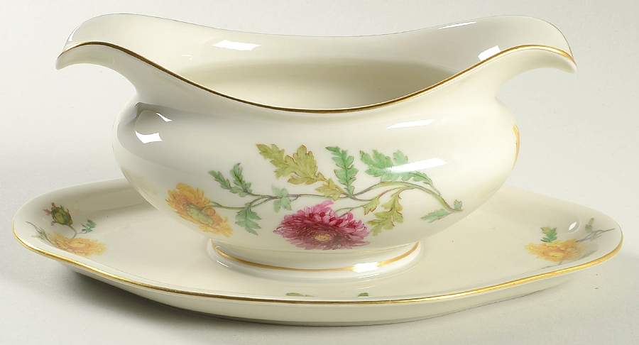 Juliana Gravy Boat with Attached Underplate by Baronet-1