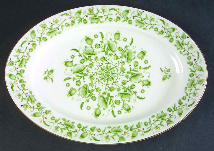 Lausanne 11" Oval Serving Platter by Baronet-1