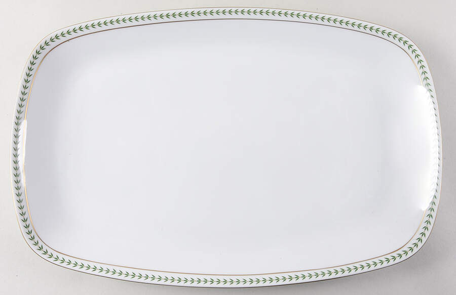 Laurelton 15" Oval Serving Platter by Baronet-1
