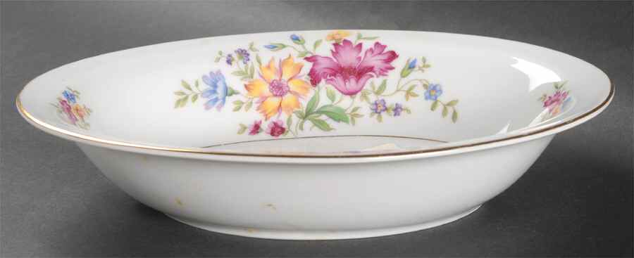 Lorna 9" Oval Vegetable Bowl by Baronet-1