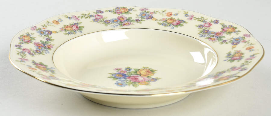 Lorraine Rim Soup Bowl by Baronet-1