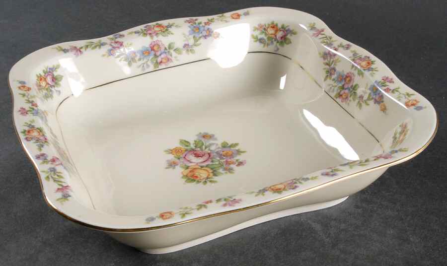 Lorraine 8" Square Vegetable Bowl by Baronet-1