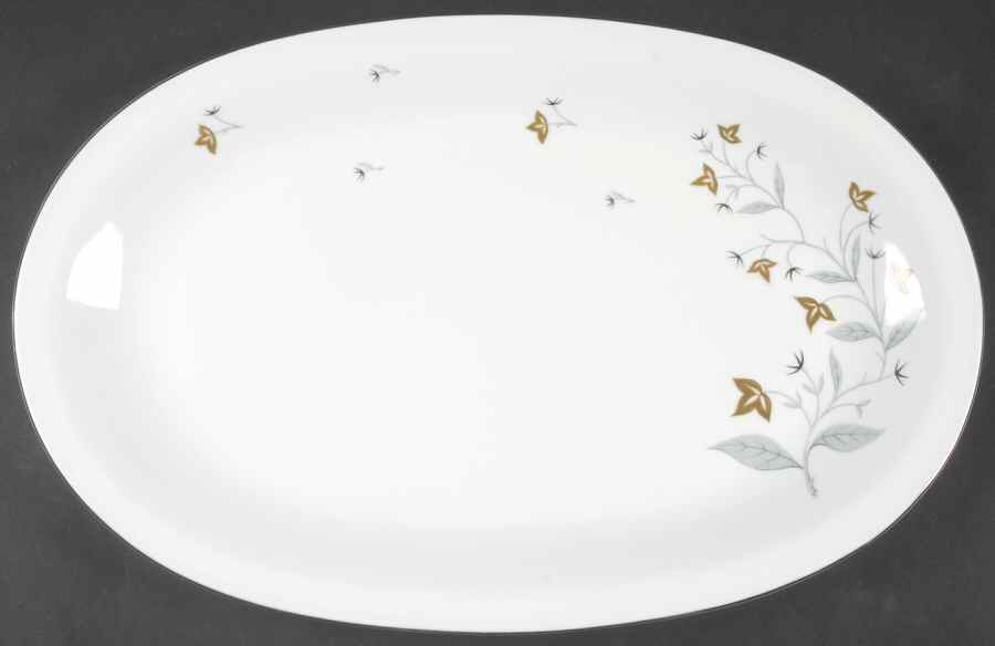 Marlene 16" Oval Serving Platter by Baronet-1