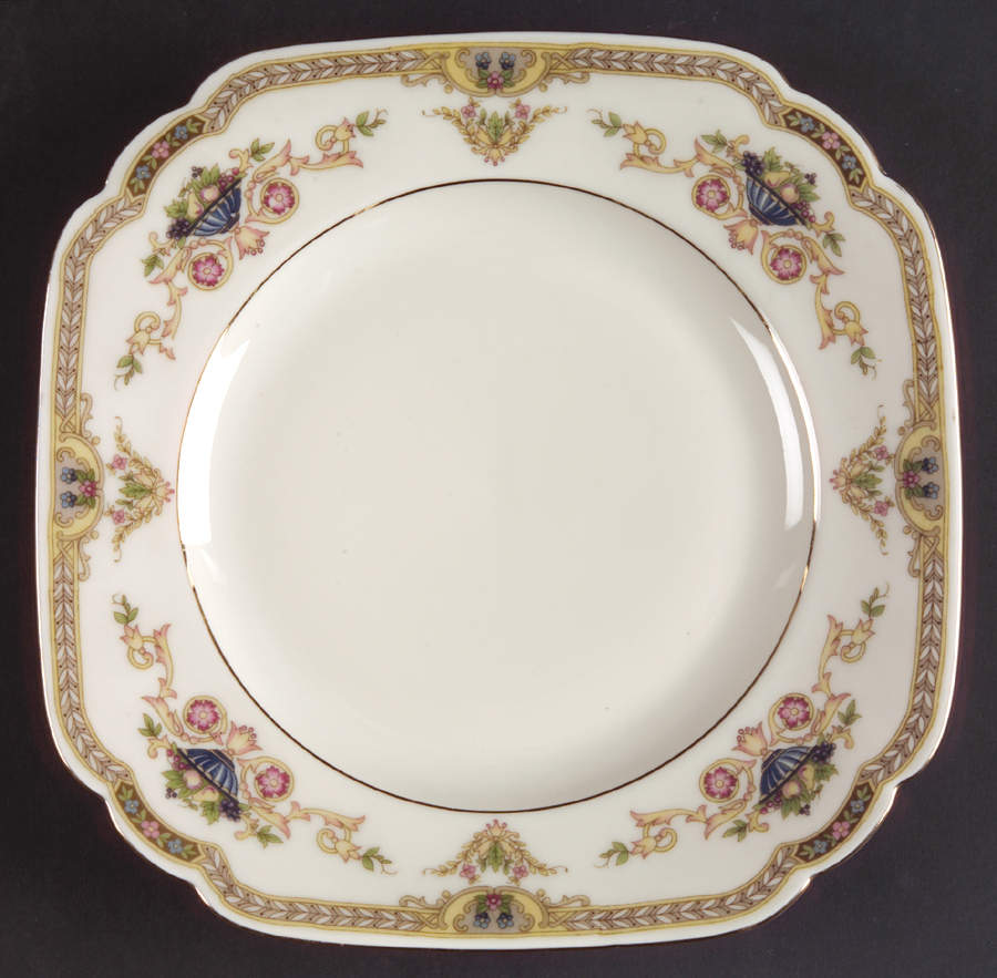 Melody Square Salad Plate by Baronet-1