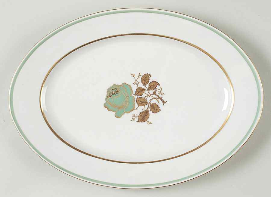 Minerva 11" Oval Serving Platter by Baronet-1