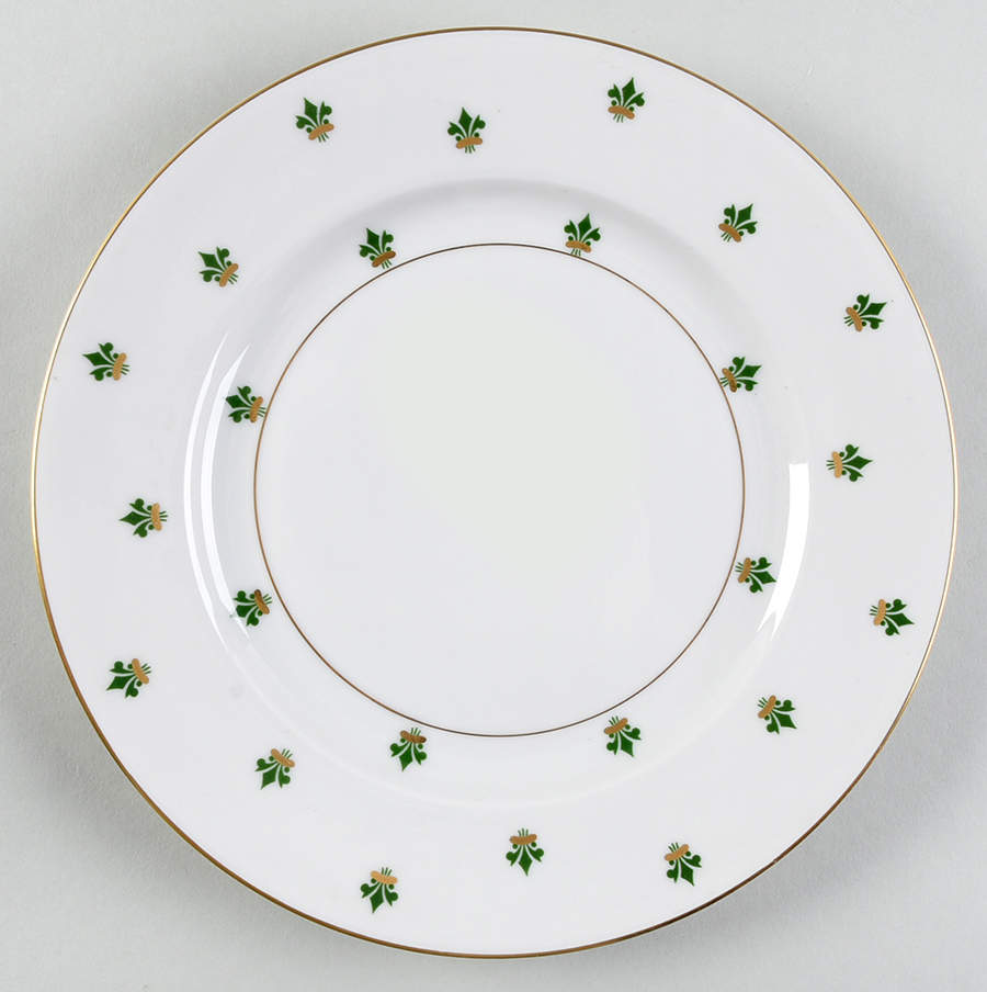 Nanette (Gold Verge) Luncheon Plate by Baronet-1