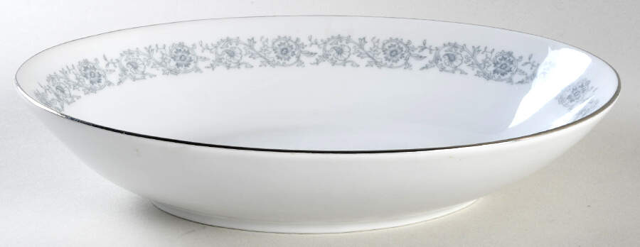 Nocturne 9" Oval Vegetable Bowl by Baronet-1