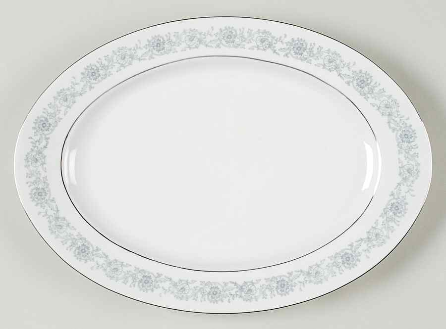 Nocturne 11" Oval Serving Platter by Baronet-1