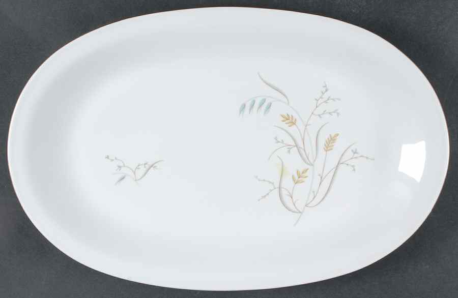Pandora 16" Oval Serving Platter by Baronet-1
