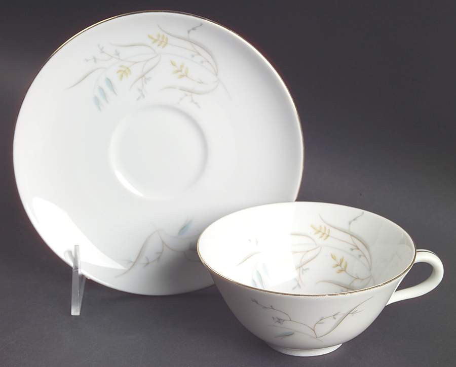 Pandora Flat Cup & Saucer Set by Baronet-1