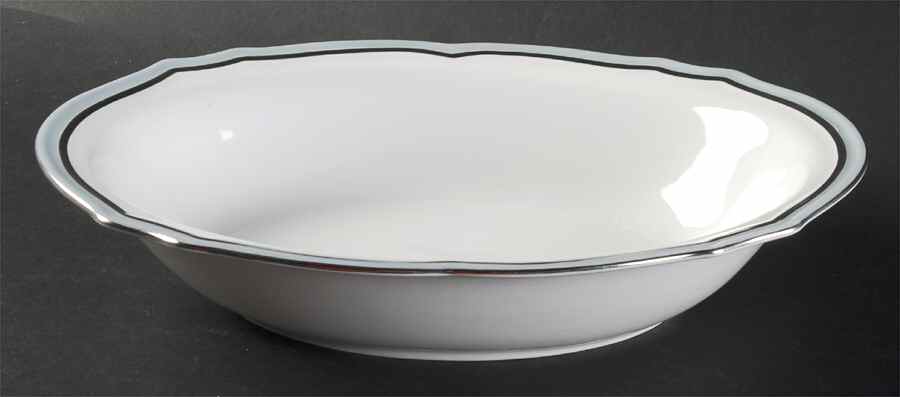 Patrician 9" Oval Vegetable Bowl by Baronet-1