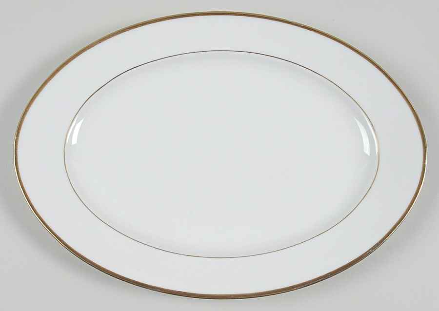 Regina 11" Oval Serving Platter by Baronet-1