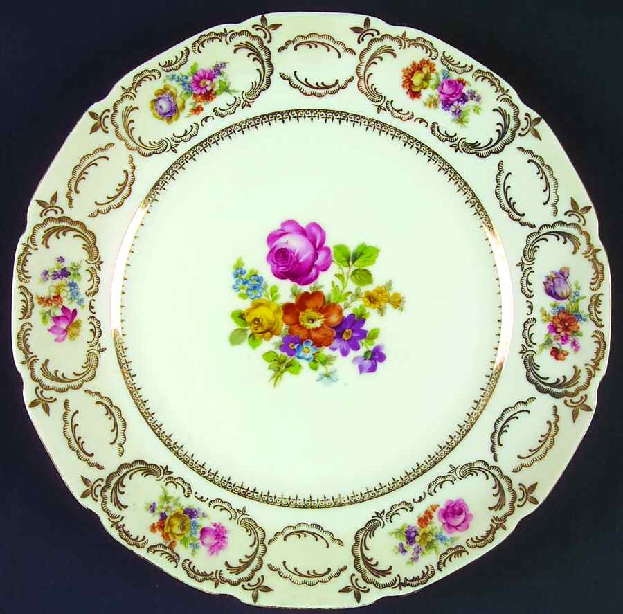 Rhapsody Dinner Plate by Baronet-1