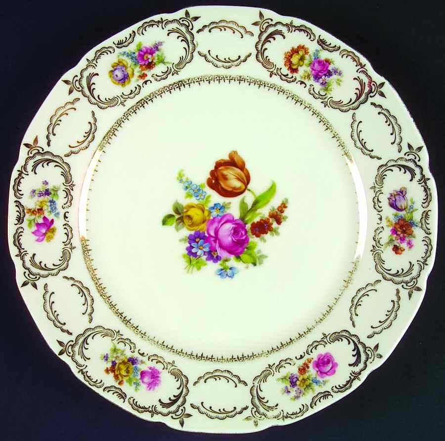 Rhapsody Dinner Plate by Baronet-1