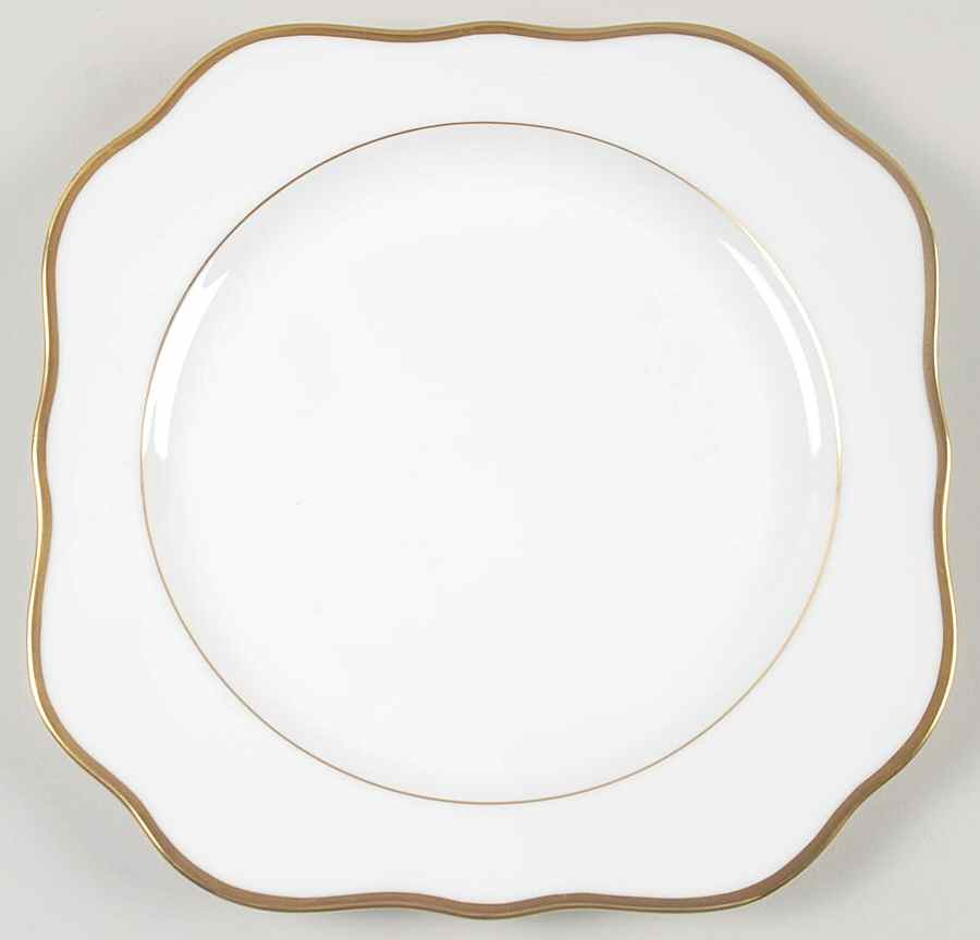 Roberta Square Luncheon Plate by Baronet-1
