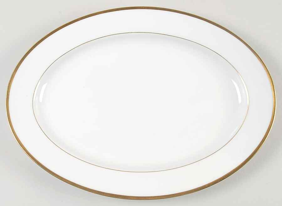 Roberta 12" Oval Serving Platter by Baronet-1