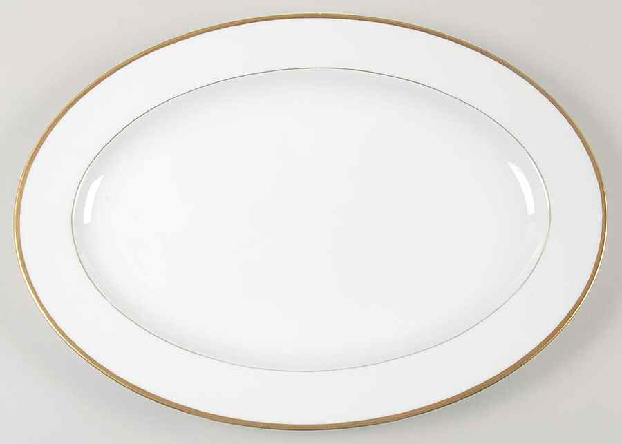 Roberta 16" Oval Serving Platter by Baronet-1