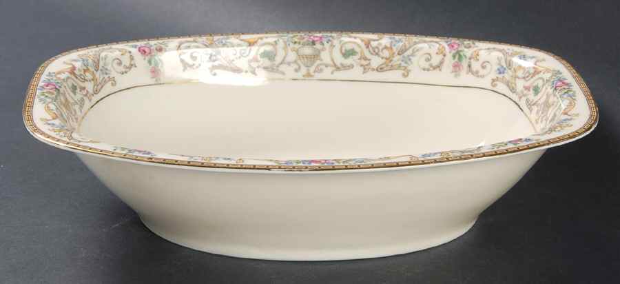 Romance 9" Oval Vegetable Bowl by Baronet-1