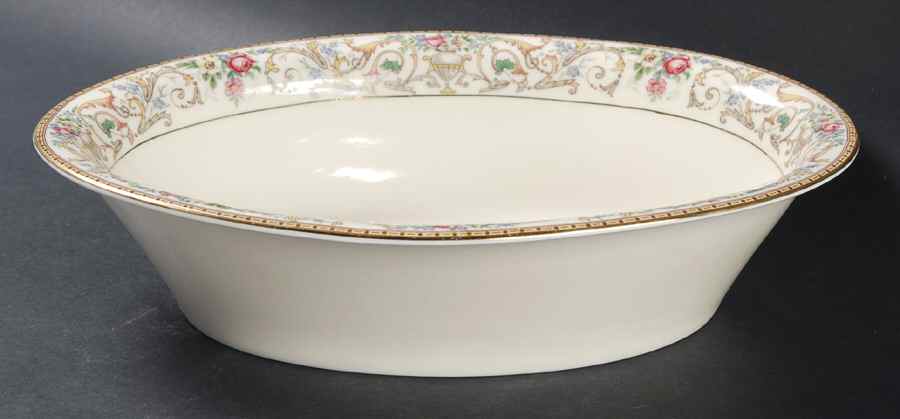 Romance 10" Oval Vegetable Bowl by Baronet-1