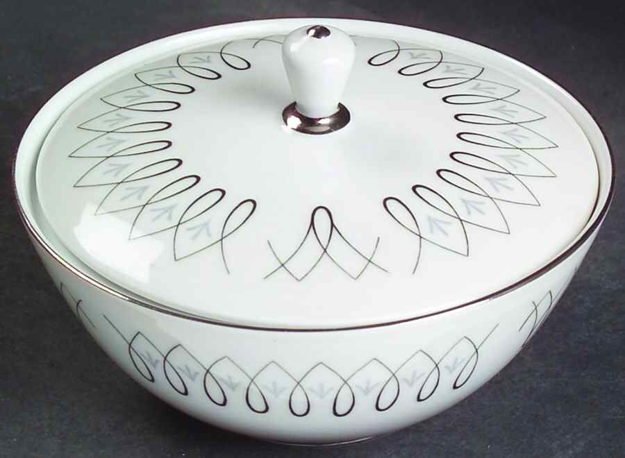 Rondo Sugar Bowl & Lid by Baronet-1