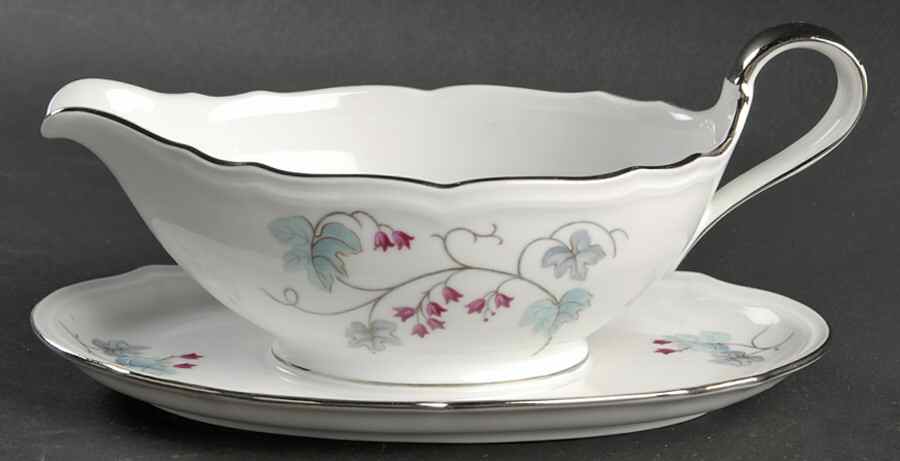 Sandra Gravy Boat with Attached Underplate by Baronet-1