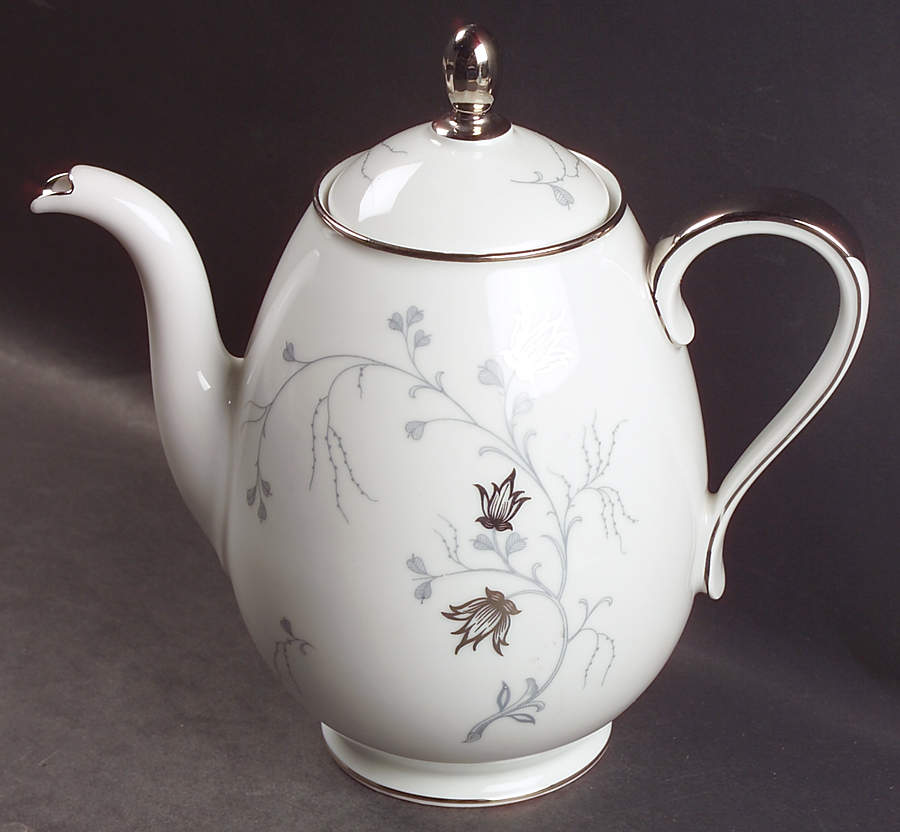 Silver Arbor Coffee Pot & Lid by Baronet-1