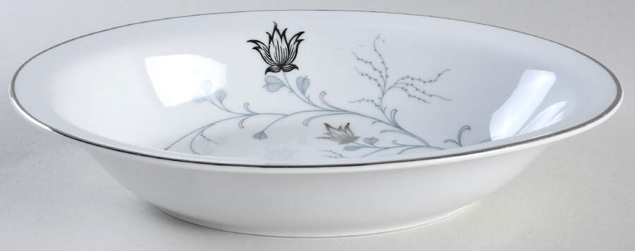 Silver Arbor 9" Oval Vegetable Bowl by Baronet-1