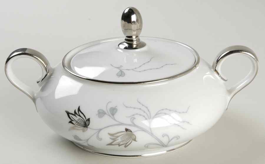 Silver Arbor Sugar Bowl & Lid by Baronet-1