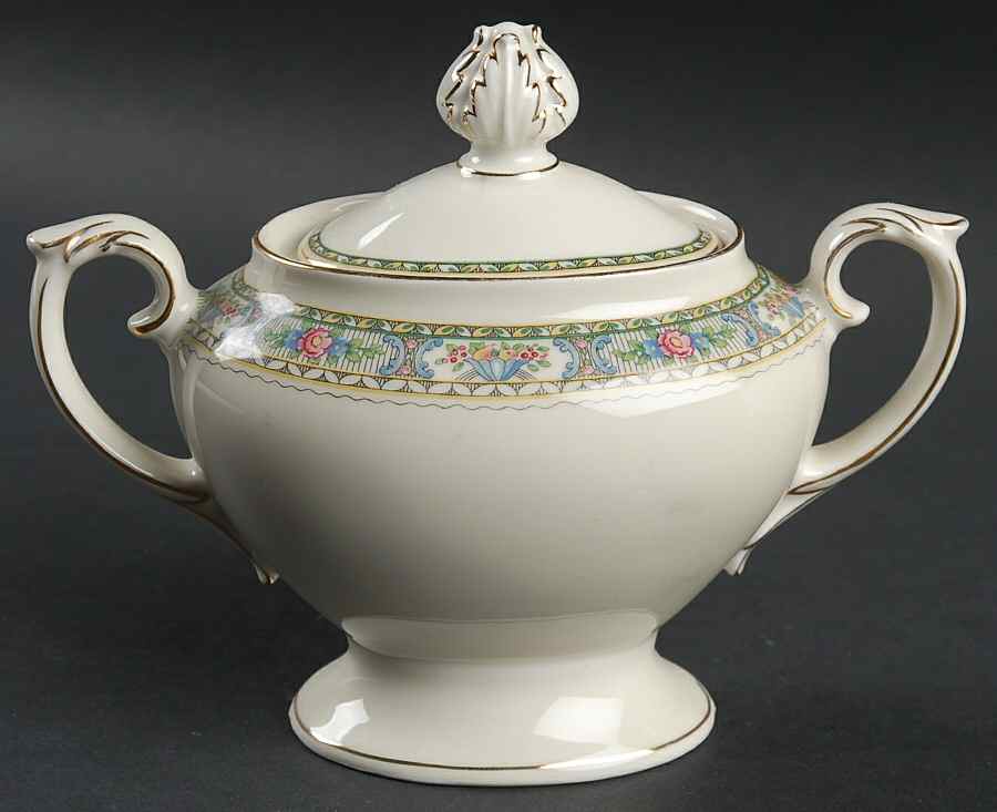 Sonia Sugar Bowl & Lid by Baronet-1