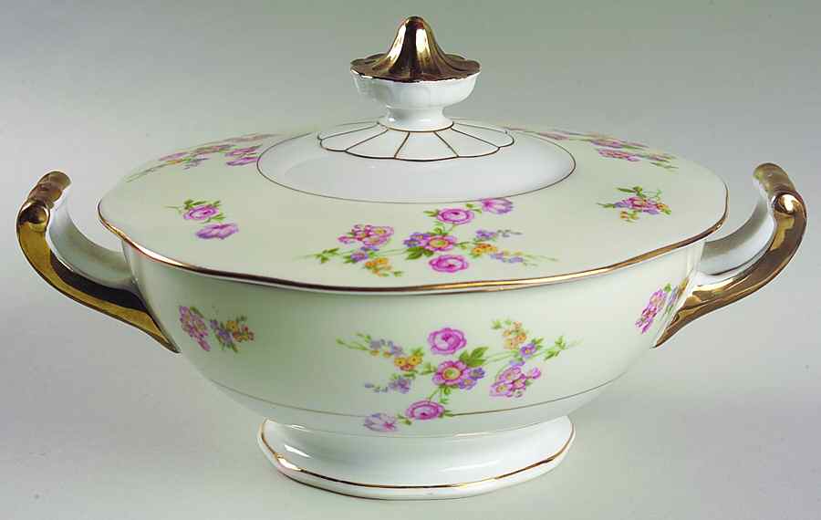 Sylvia Round Covered Vegetable by Baronet-1