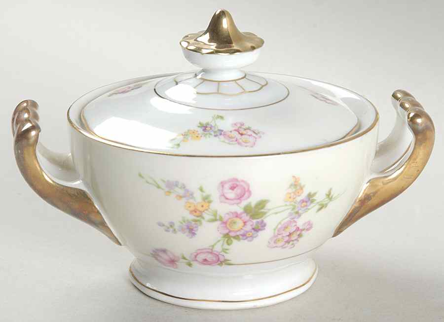 Sylvia Sugar Bowl & Lid by Baronet-1