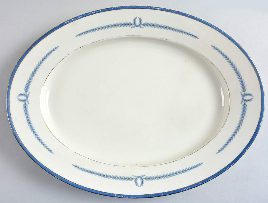 The Trend 15" Oval Serving Platter by Baronet-1