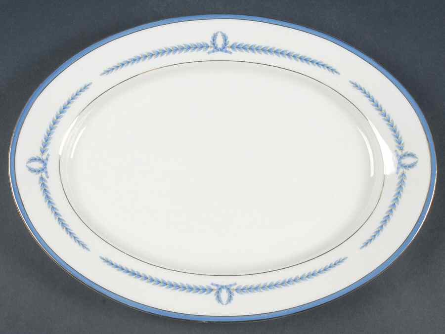 The Trend 13" Oval Serving Platter by Baronet-1