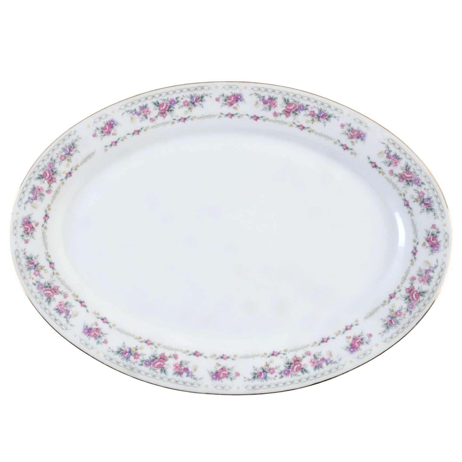 BAU3 14" Oval Serving Platter by Baum Brothers-1