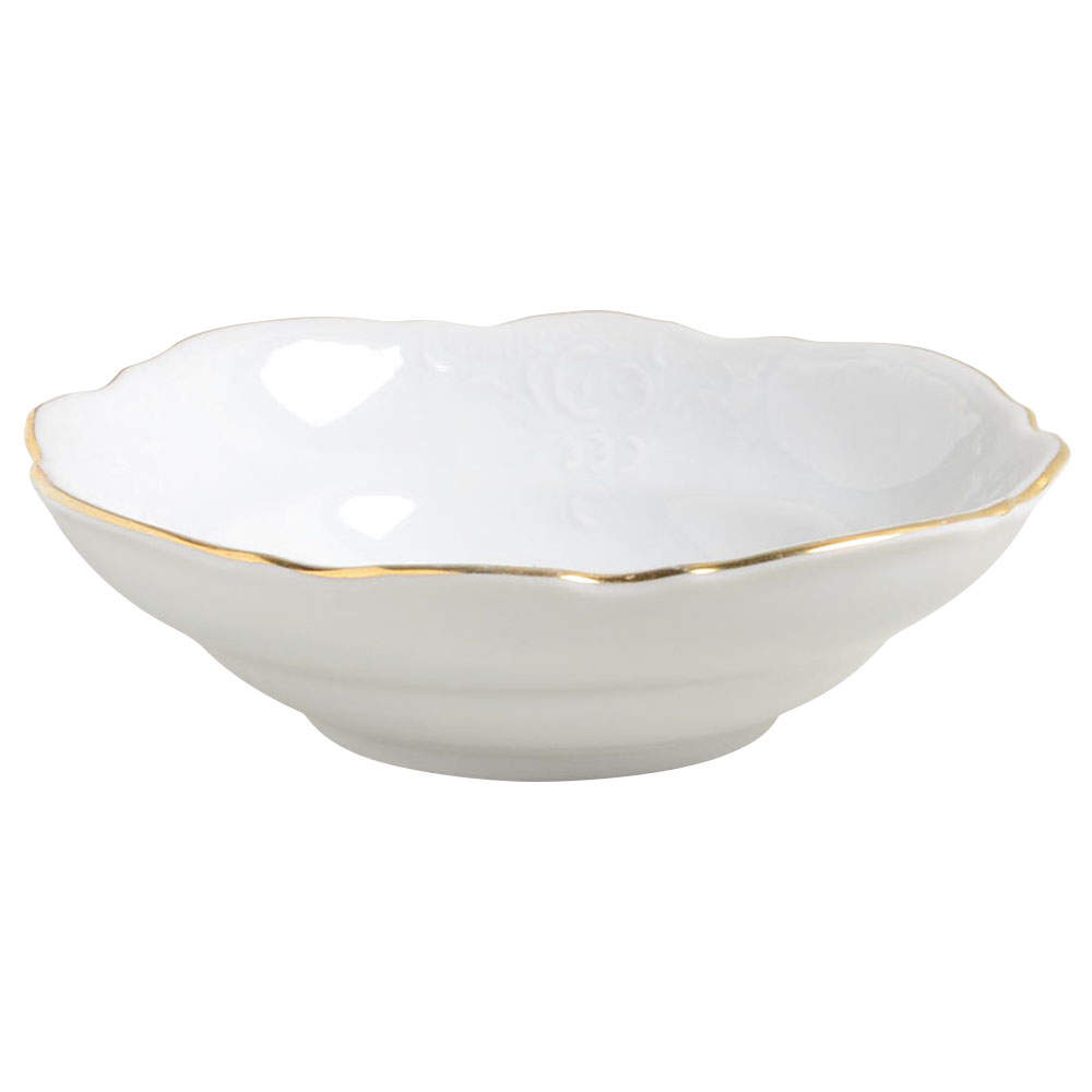 Bernadotte Ivory Fruit/Dessert (Sauce) Bowl by Baum Brothers-1