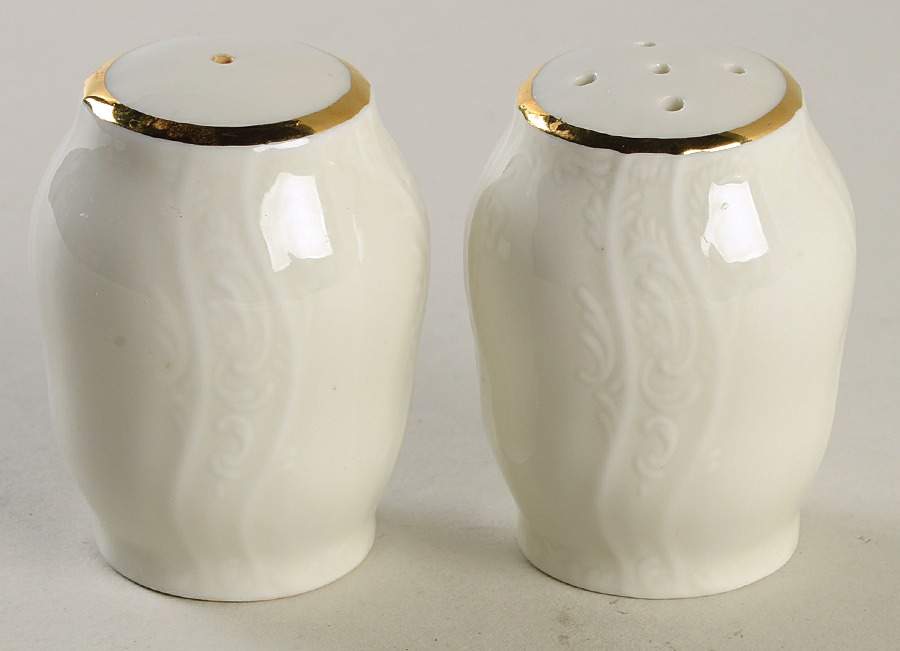 Bernadotte Ivory Salt & Pepper Set by Baum Brothers-1