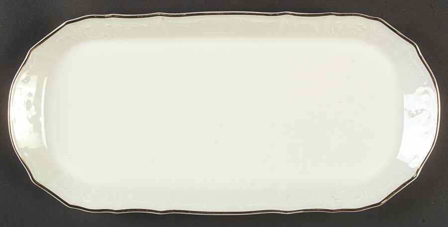 Bernadotte Ivory Bread Tray by Baum Brothers-1