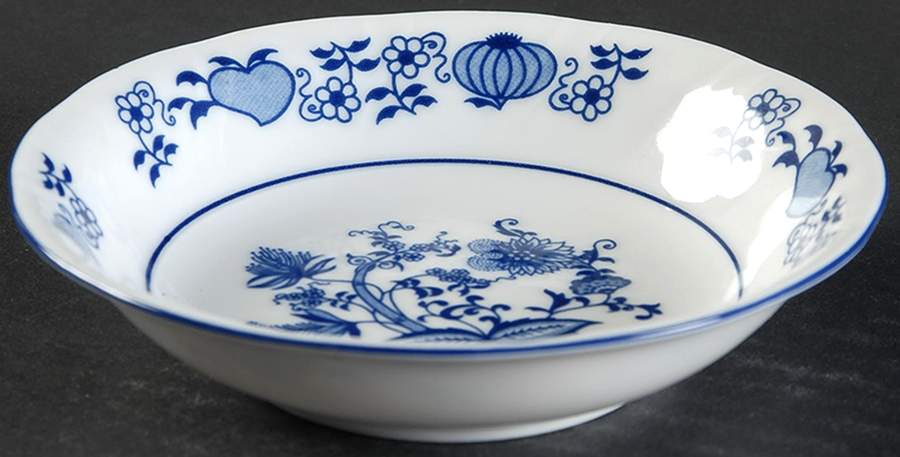 Blue Onion Fruit/Dessert (Sauce) Bowl by Baum Brothers-1