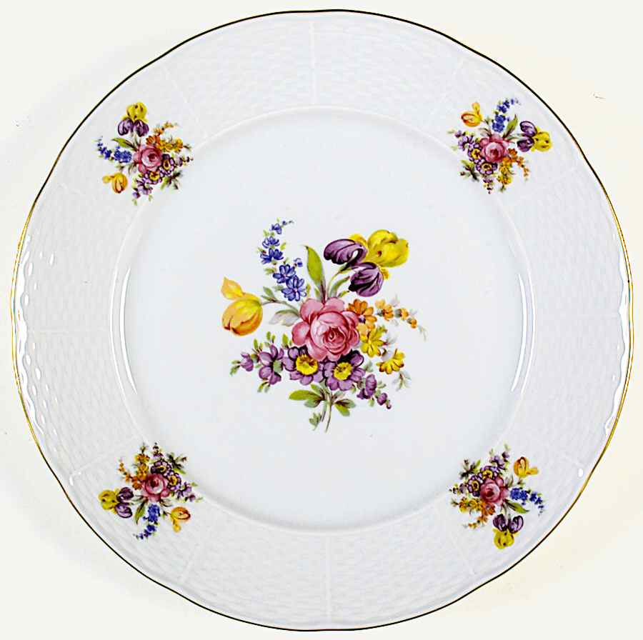 Bouquet Dinner Plate by Baum Brothers-1