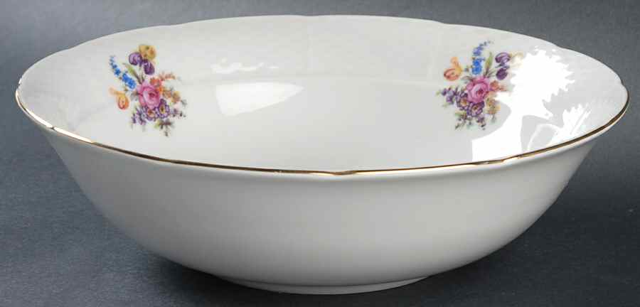 Bouquet 9" Round Vegetable Bowl by Baum Brothers-1