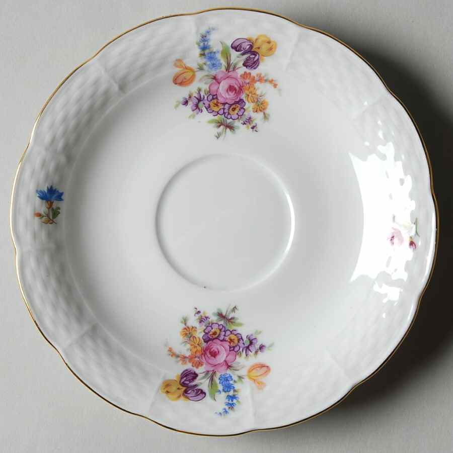 Bouquet Saucer by Baum Brothers-1