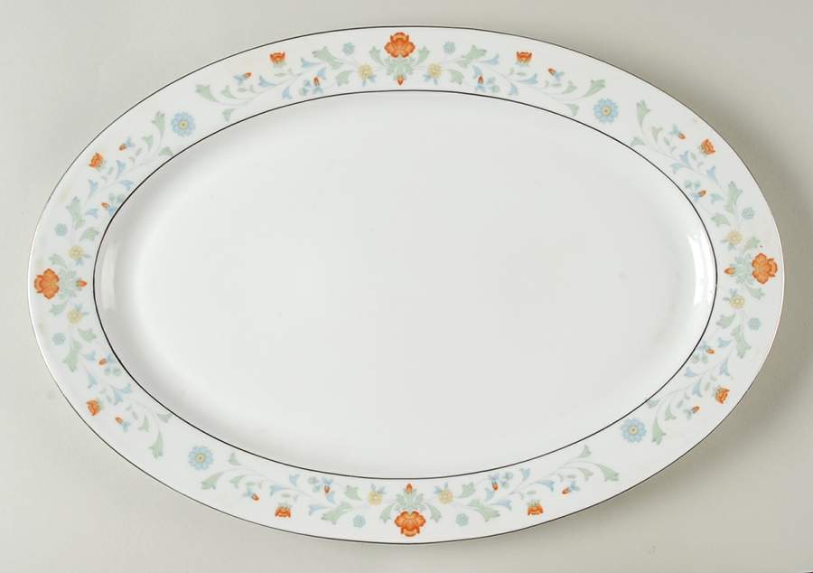Chatham 14" Oval Serving Platter by Baum Brothers-1