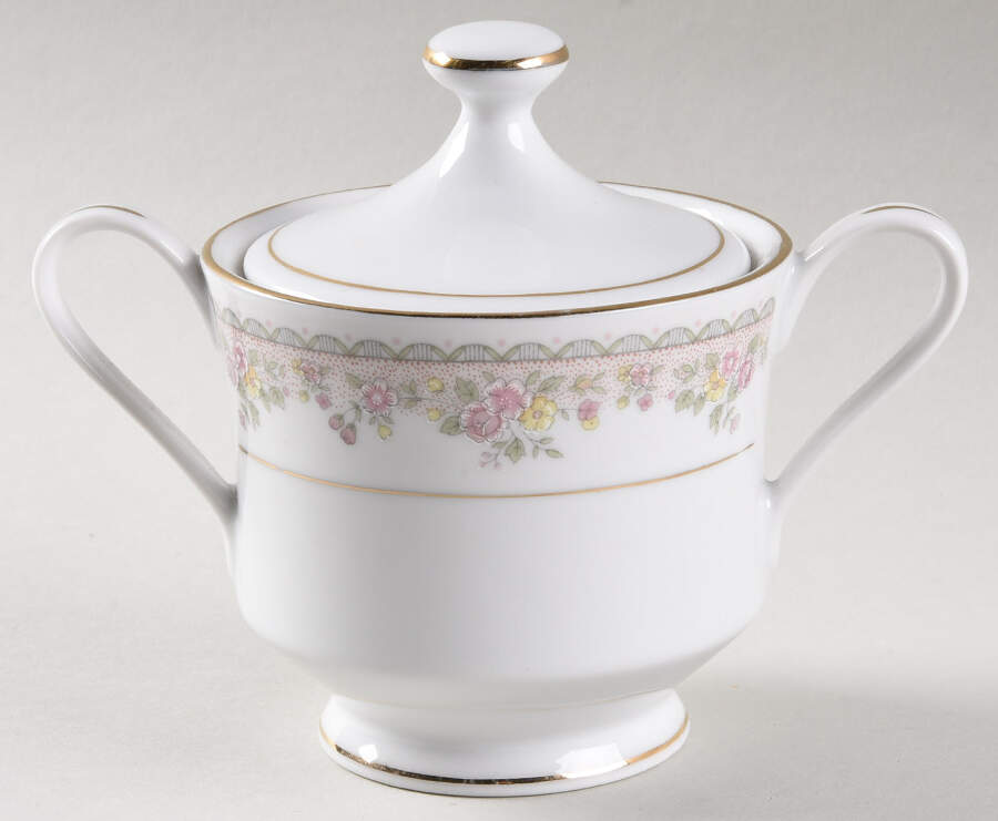 Dorchester Sugar Bowl & Lid by Baum Brothers-1