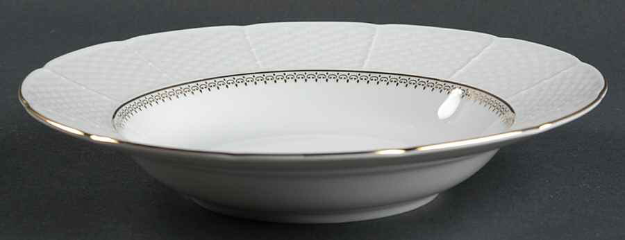 Eternity Large Rim Soup Bowl by Baum Brothers-1