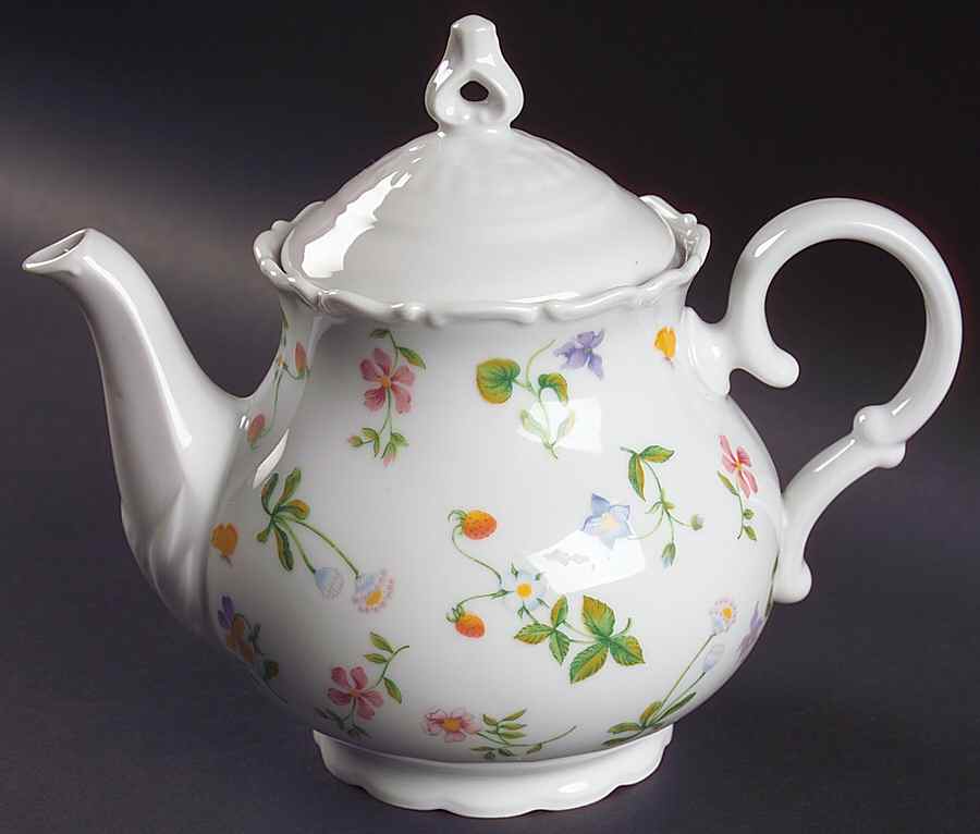 French Country Teapot & Lid by Baum Brothers-1