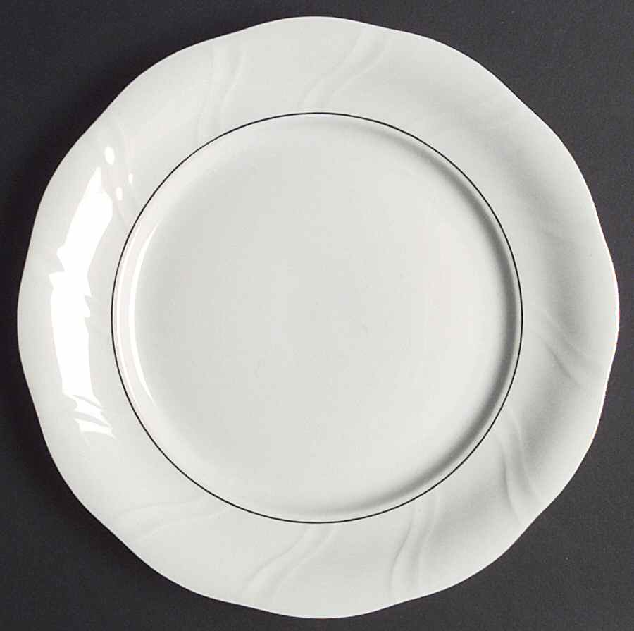 Golden Pirouette Dinner Plate by Baum Brothers-1