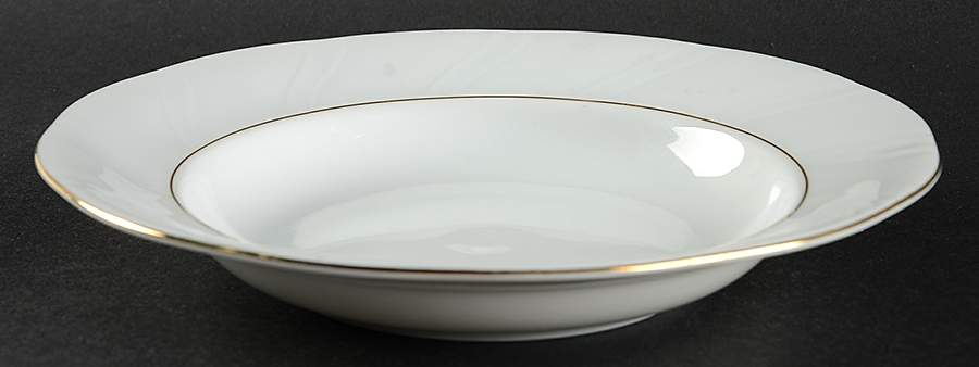 Golden Pirouette Rim Soup Bowl by Baum Brothers-1